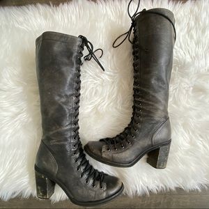 🖤Jeffrey Campbell Rare Rilla  Olive Oil Leather🖤